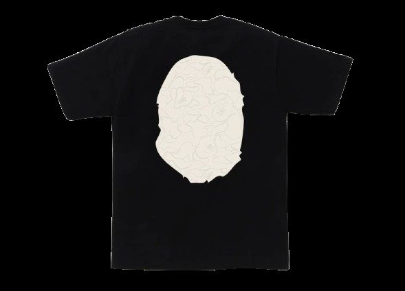 LINE CAMO BIG APE HEAD TEE